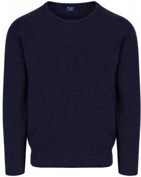 William Lockie Sweater Lamswol Oxford Blue