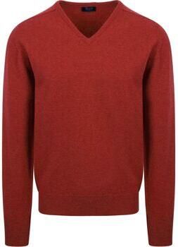 William Lockie Trui Pullover Lamswol V Dobonnet