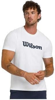 Wilson T-shirt Korte Mouw T-shirt Easy Street blanc