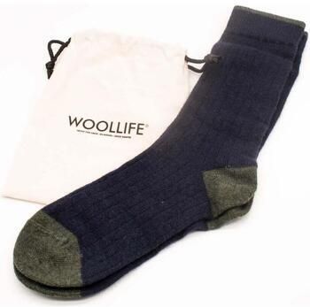 Woollife Sokken Omega Cashmere Navy
