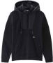 Woolrich Ritssluiting Hoodie met Organisch Katoen en Nylon Details Grijs Heren - Thumbnail 1