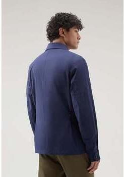 Woolrich Heren MattStretch Field Jacket Blauw Blue Heren - Foto 2
