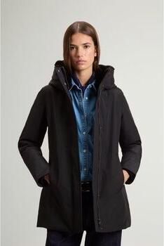 Woolrich Parka Jas CFWWOU2265FRUT0001 BOULDER FAUX FUR-BLK BLACK