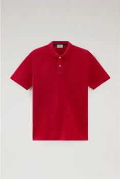 Woolrich Polyester Polo Shirt Red Heren - Foto 4