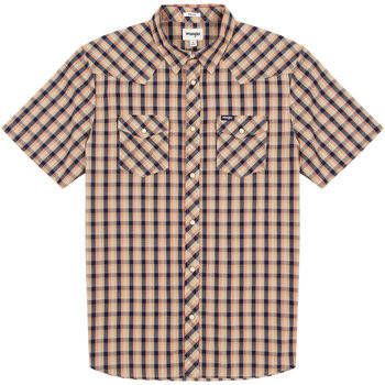 Wrangler Overhemd Lange Mouw Chemise Western