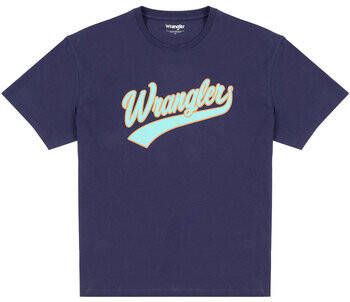 Wrangler T-shirt Korte Mouw T-shirt Branded
