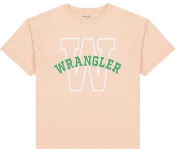 Wrangler T-shirt Korte Mouw T-shirt femme Girlfriend