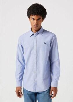 Wrangler Overhemd Lange Mouw 112350481 LS SHIRT-OXFORD BLUE