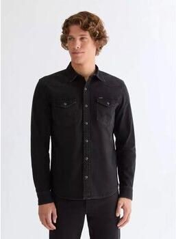 Wrangler Overhemd Lange Mouw 112378472-BLACK