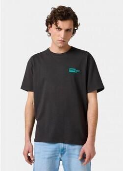 Wrangler T-shirt Korte Mouw 112362396-BLACK
