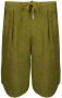 Xagon Man Linnen Shorts Eenvoudige Stijl Italië Green Heren - Thumbnail 1