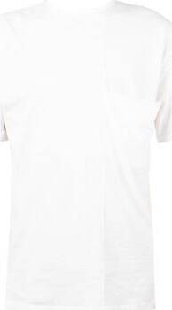 Xagon Man Oversize Ronde Hals Zak T-shirt White Heren