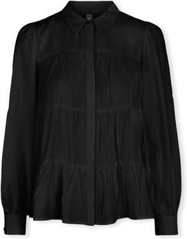 Y.A.S Elegante Zwarte Blouse voor Vrouwen Black Dames - Foto 5