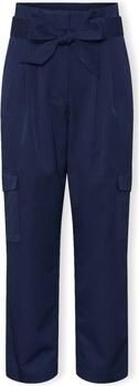 Y.A.S Broek YAS Cargi Trousers Dress Blues