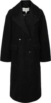 Y.A.S. Dames Jassen Yasmila Ls Wool Mix Coat S.noos Zwart - Foto 1
