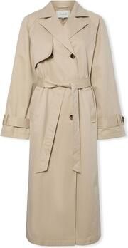 Y.A.S Mantel YAS Plena Pleated Jacket Brown Rice