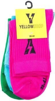Yellow High socks PACK DE 3 THUNDER SOCKS