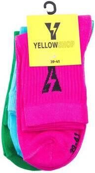 Yellow High socks PACK DE 3 THUNDER SOCKS