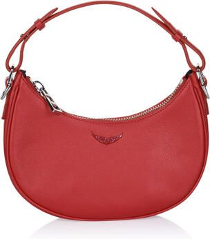 Zadig & Voltaire Rode Moonrock Power Leren Tas voor Vrouwen Red Dames