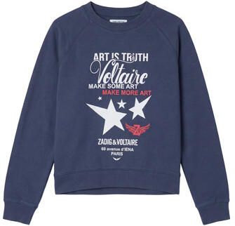 ZADIG & VOLTAIRE Meisjes Truien & Vesten X60798 Donkerblauw - Foto 3