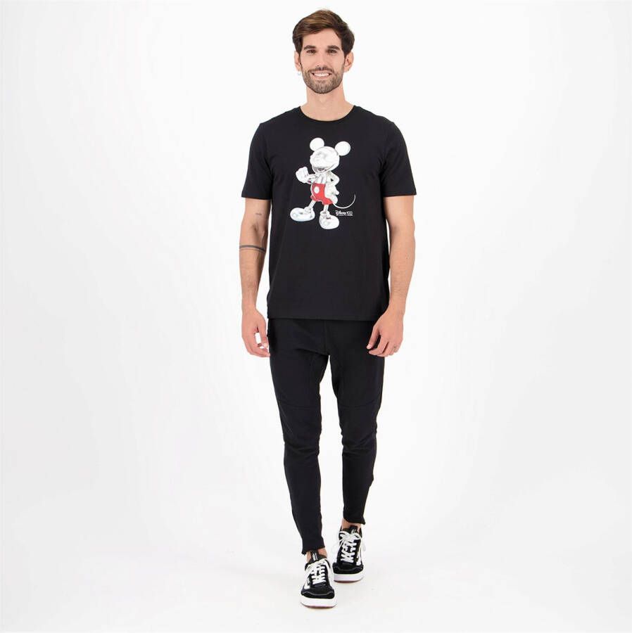 Disney Mickey T-shirt Zwart T-shirt Heren