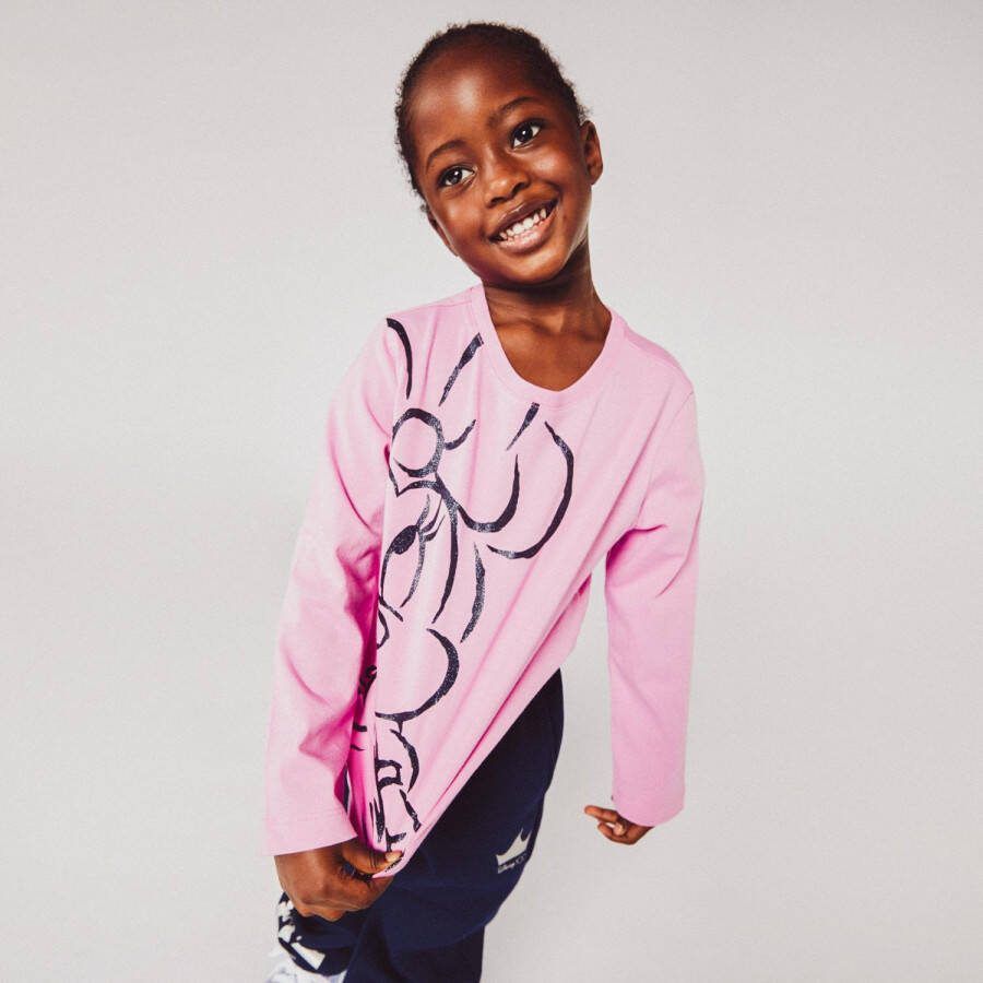 Licencias T-shirt Minnie Roze T-shirt Meisjes
