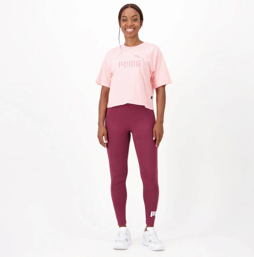 Puma Marblized Roze T-shirt Heren