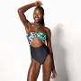 Fila tropical summer trikini zwart dames - Thumbnail 1