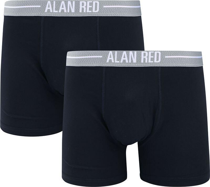 Alan Red Boxers Boxershorts Navy 2Pack - Foto 3