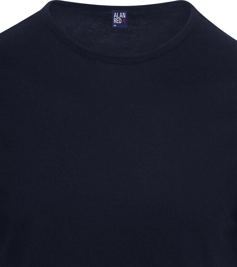 Alan Red T-shirt Derby Extra Lang T-Shirt Navy (2-Pack) - Foto 2