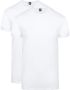 Alan Red T-shirt Derby Extra Lange T-shirts Wit (2Pack) - Thumbnail 2