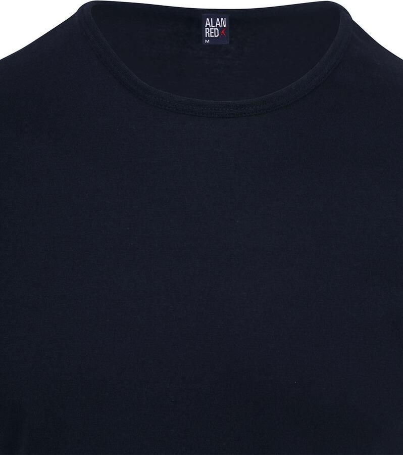 Alan Red T-shirt Derby O-Hals T-Shirt Navy (2Pack)