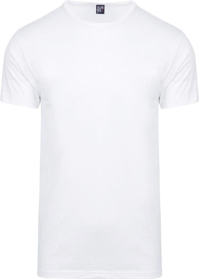 Alan Red Derby 6-Pack O-Hals T-shirts Wit Aanbieding - Foto 4