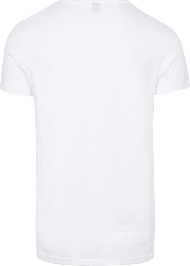 Alan Red James Brede O-Hals Wit (2Pack) - Foto 4