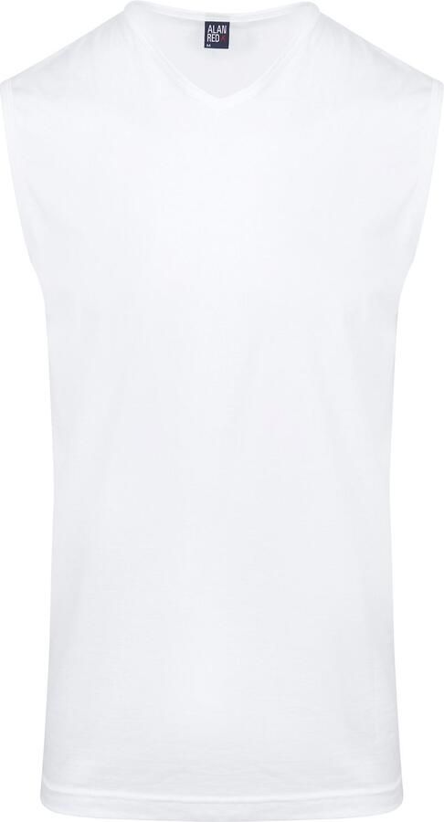 Alan Red Minto Singlet Mouwloos Wit (2Pack) - Foto 3