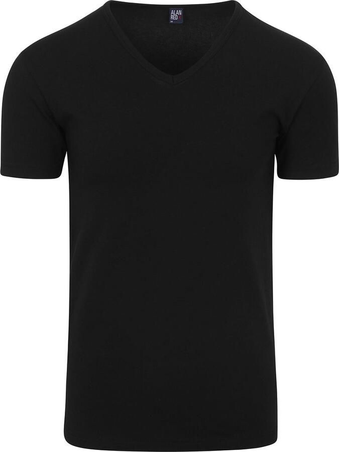 Alan Red Oklahoma T-Shirt Stretch Zwart (2-Pack) - Foto 3