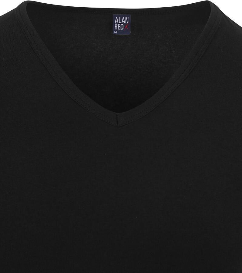 Alan Red Oklahoma T-Shirt Stretch Zwart (2-Pack) - Foto 2