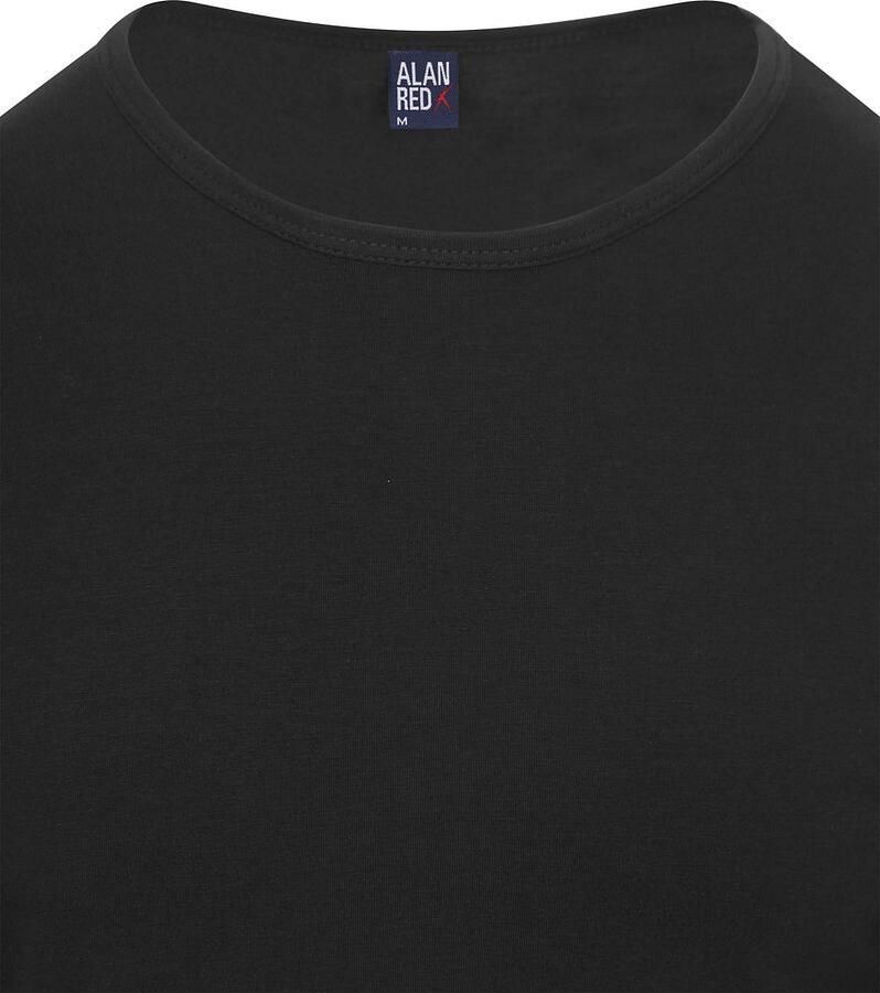 Alan Red T-shirt Olbia Longsleeve T-shirt Zwart - Foto 2