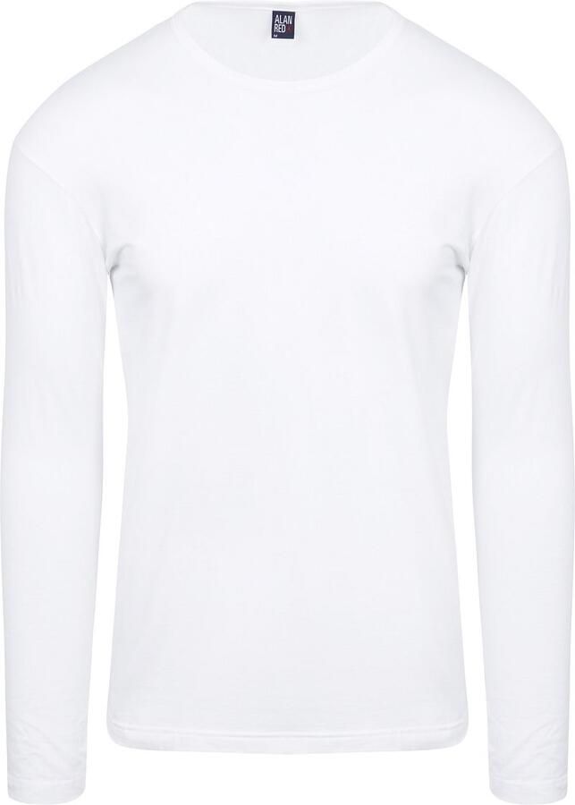 Alan Red Olbia Longsleeve Wit (1Pack)