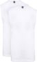 Alan Red Top T-Montana Singlet Mouwloos Wit (2-Pack) - Thumbnail 2
