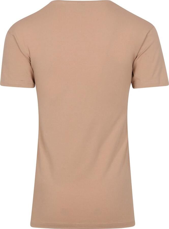 Alan Red T-shirt T-Shirt NOV V-Neck Stretch Beige 2-Pack - Foto 3