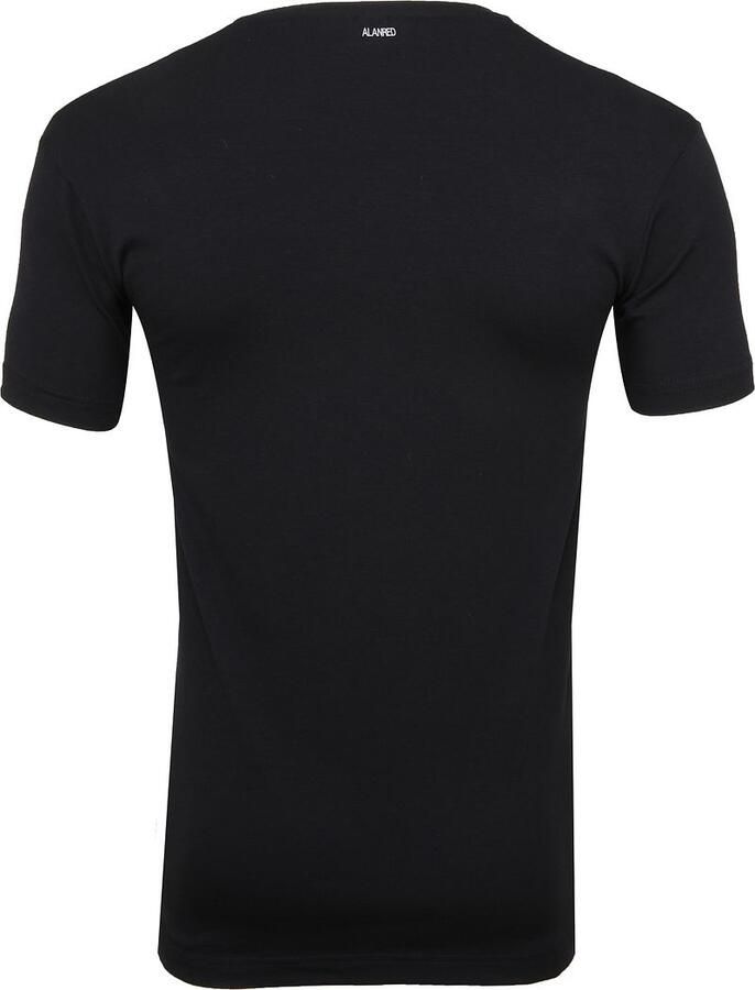 Alan Red T-Shirt NOV V-Neck Stretch Zwart 2-Pack - Foto 3