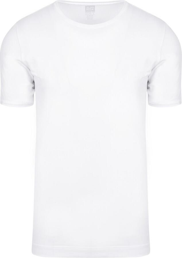 Alan Red Osaka t-shirt wit effen katoen