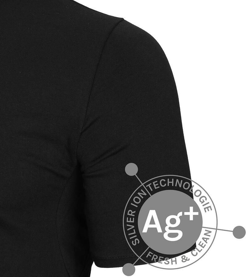 Alan Red T-shirt Osaka Zwart - Foto 3