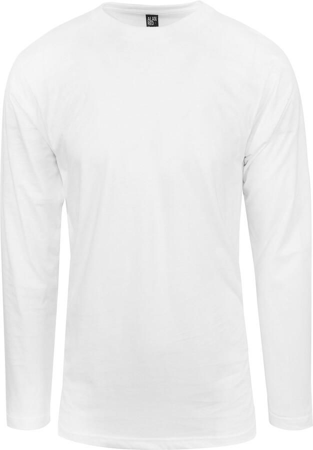Alan Red T-Shirt Virginia Wit Longsleeve 2-pack - Foto 4