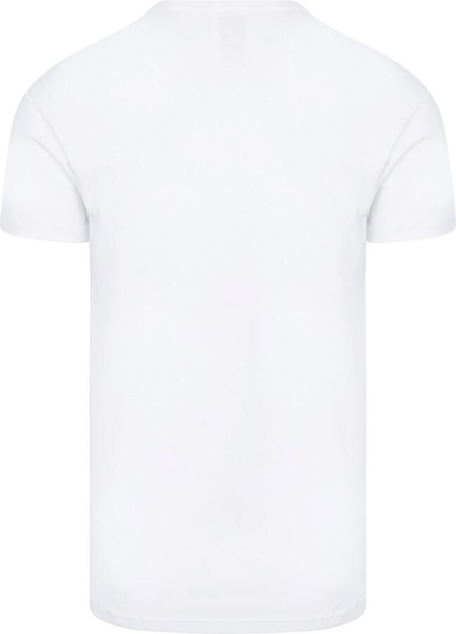 Alan Red Vancouver Organic V-Hals T-Shirt Wit 2-Pack - Foto 3