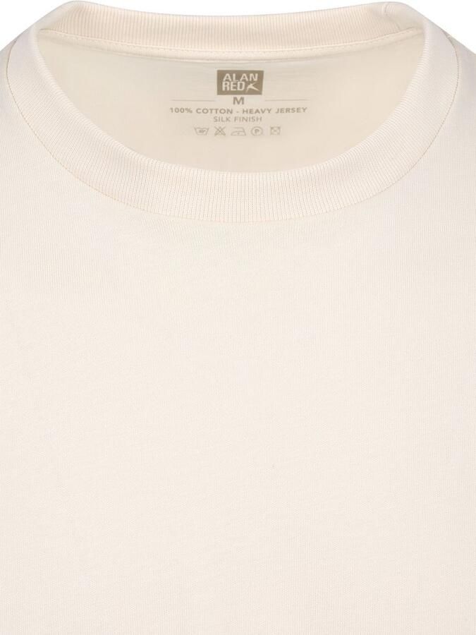 Alan Red Venice T-Shirt Heavy Jersey Ecru - Foto 2