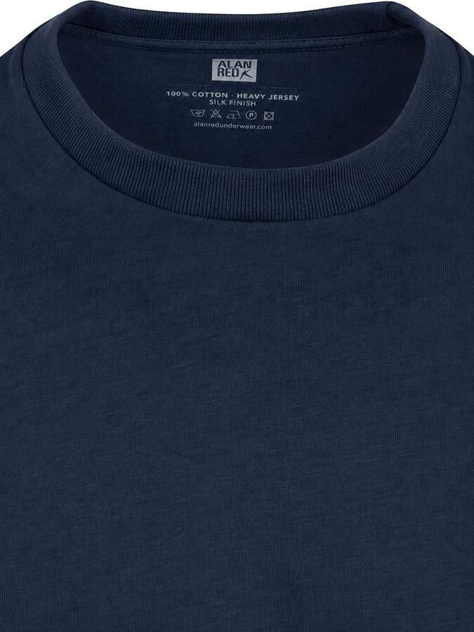 Alan Red Venice T-Shirt Heavy Jersey Navy - Foto 2