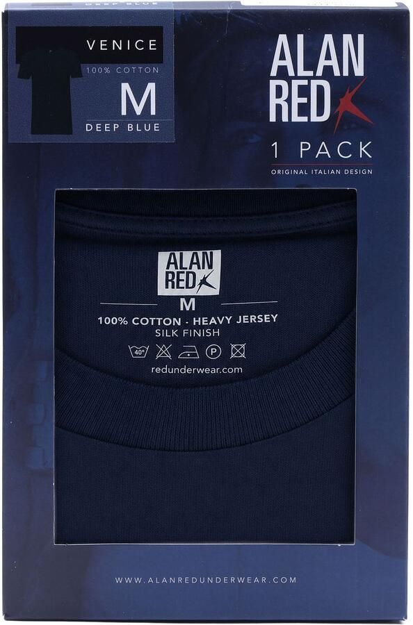 Alan Red Venice T-Shirt Heavy Jersey Navy - Foto 4