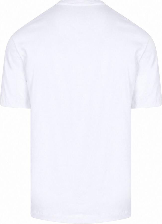 Alan Red Venice T-Shirt Heavy Jersey Wit - Foto 3